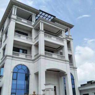 遂宁芝麻白别墅干挂效果展示