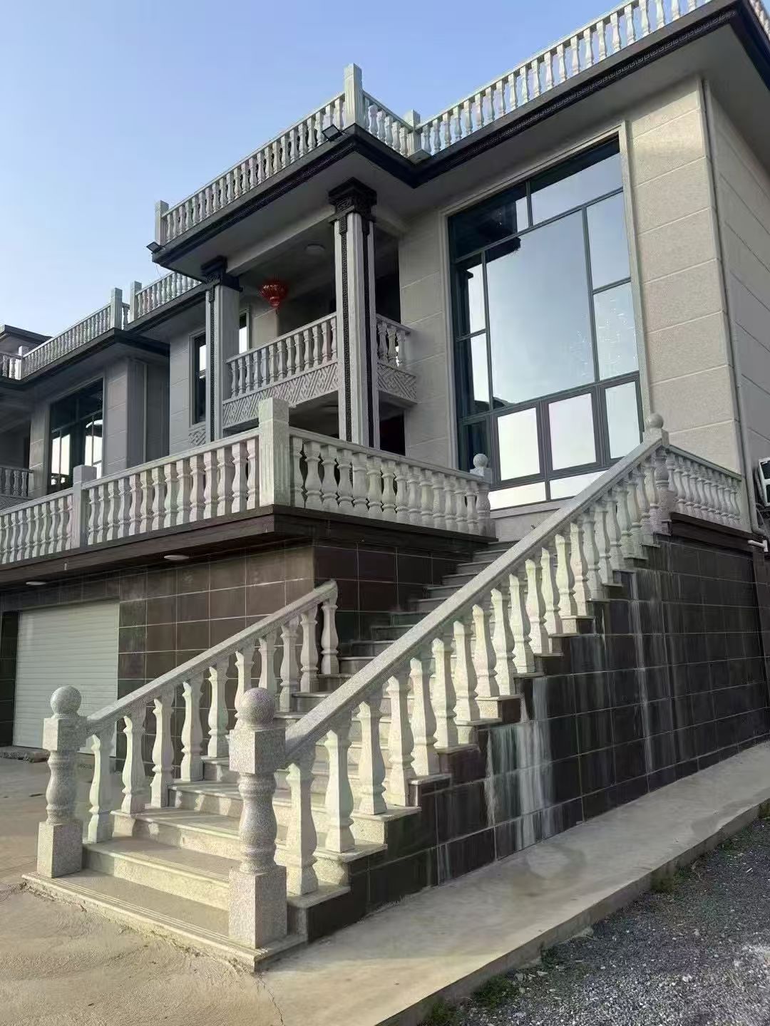 遂宁 芝麻白别墅阳台栏杆，楼梯栏杆