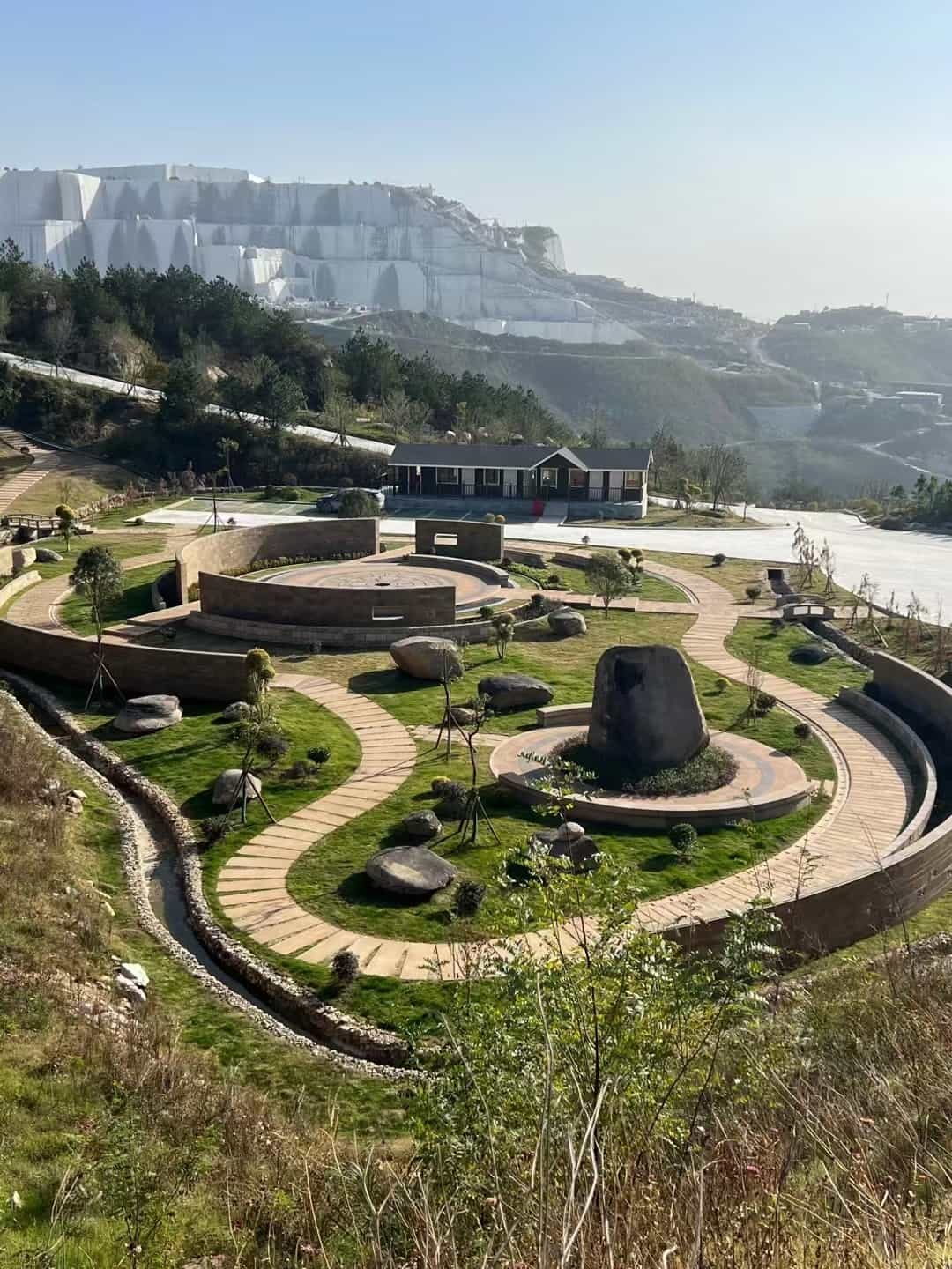 遂宁仿古石铺装整体效果