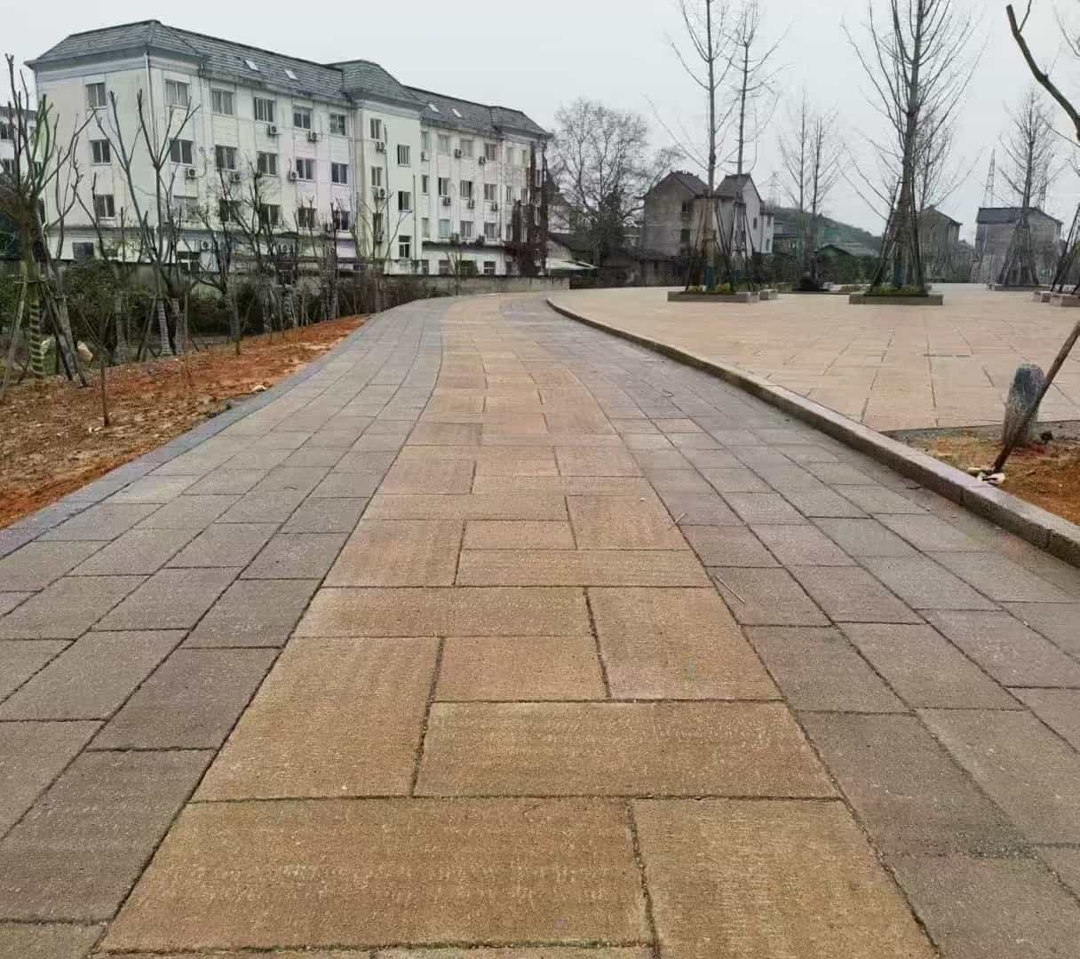 遂宁仿古石铺装效果