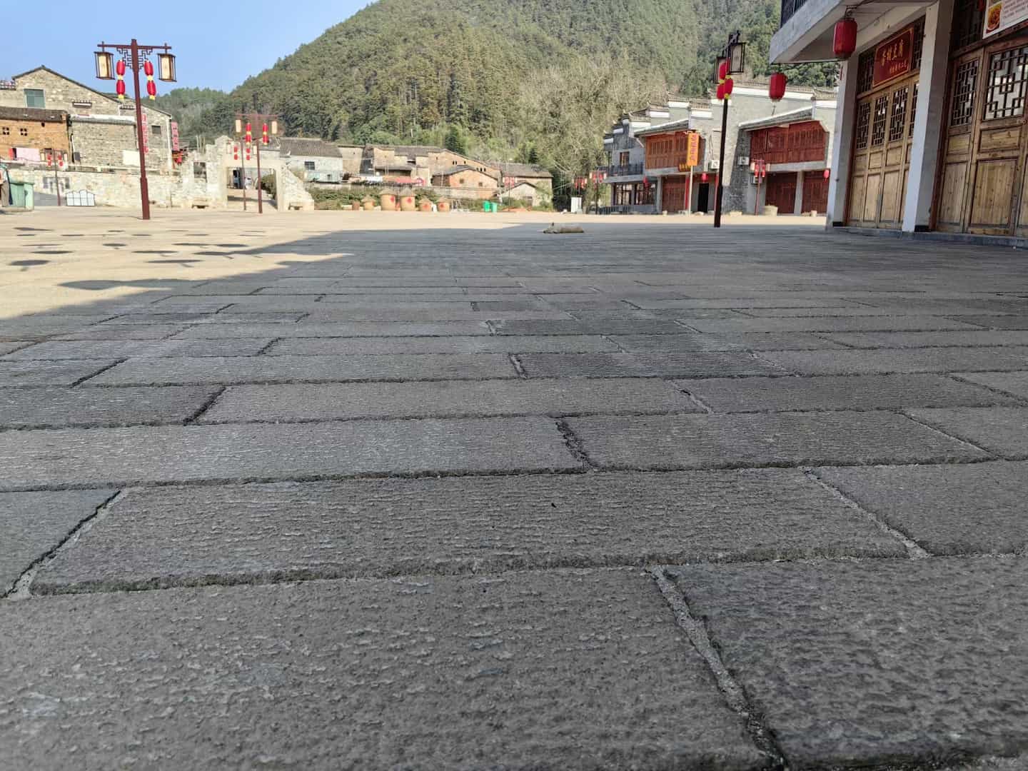遂宁仿古石铺装效果