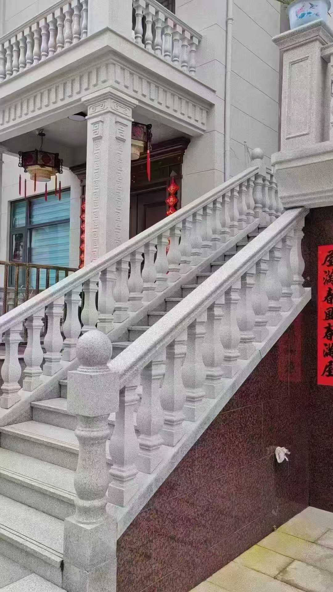 遂宁 天然石材 阳台庭院护栏、栏杆